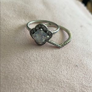 Sterling Silver Vintage Pandora Ring